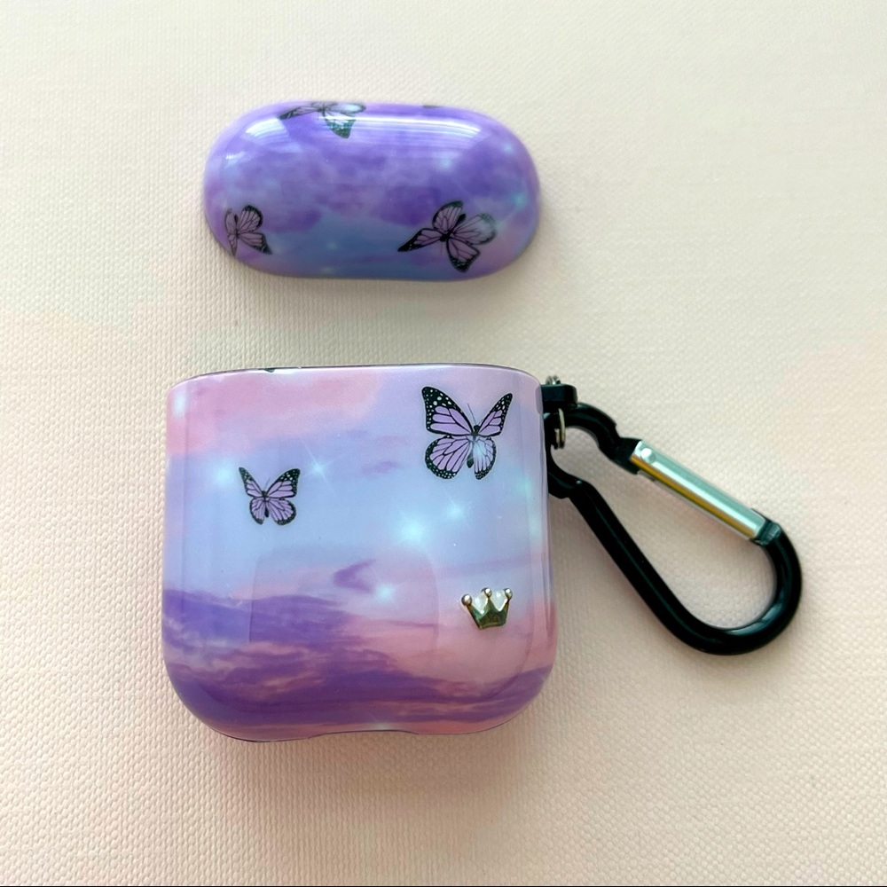 Lilac Reign AirPod case